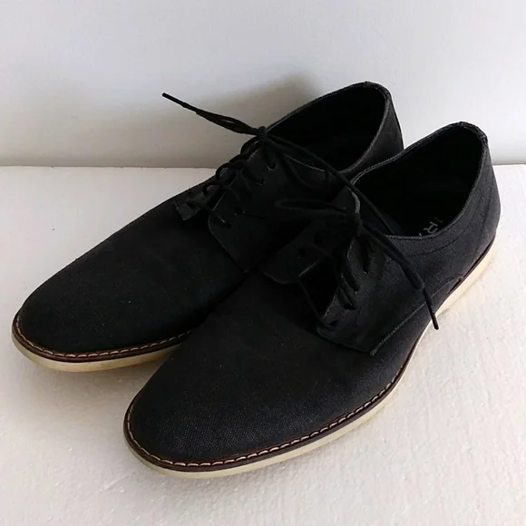 The Rail Dark Gray Canvas Oxfords $_57.JPG?set_id=8800005007 main image 2